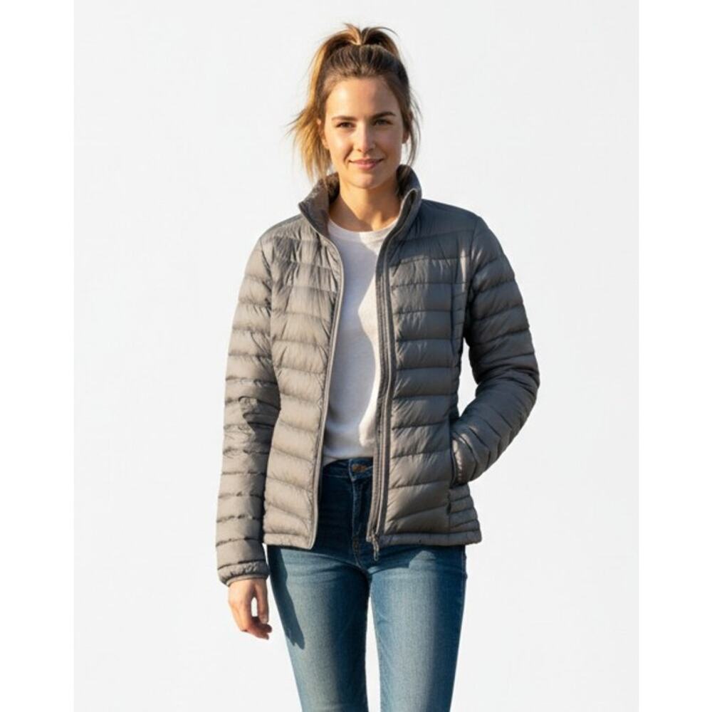 ​EMS Eastern Mountain Sports DownTek Packable Puffer Jacket Gray - Small